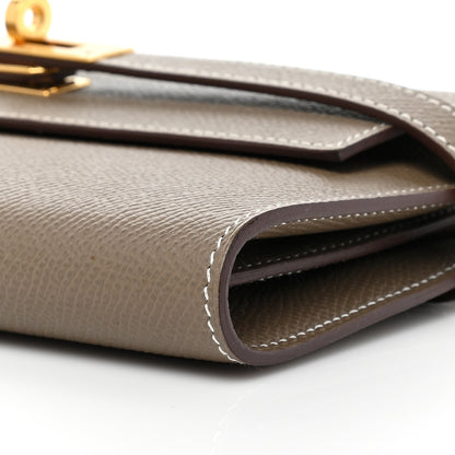 Hermes Epsom Kelly Longue Wallet Etoupe 10 of 10