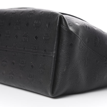 MCM Calfskin Ottomar Large Klara Hobo Black 6 of 12