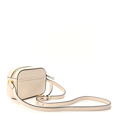 Gucci Azalea Calfskin Mini Horsebit 1955 Camera Shoulder Bag  Mystic White 2 of 8