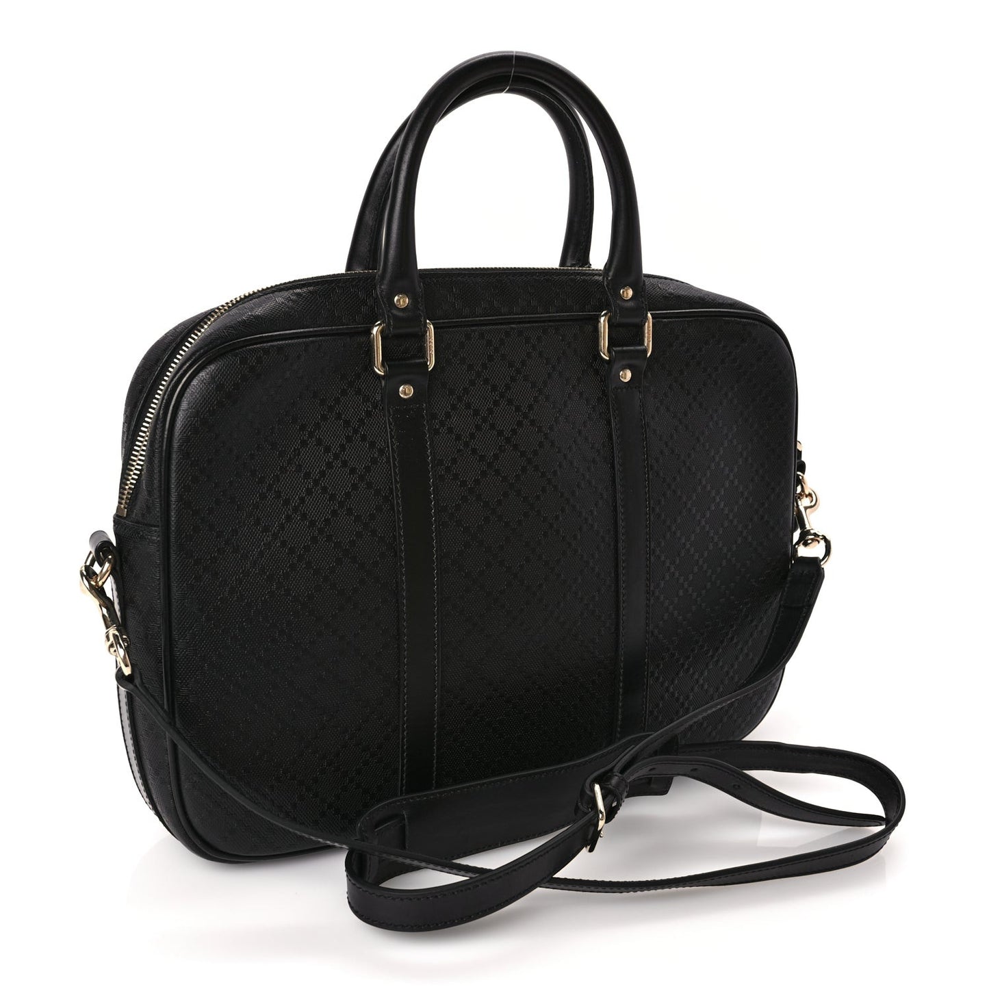 Diamante Signature Briefcase Black