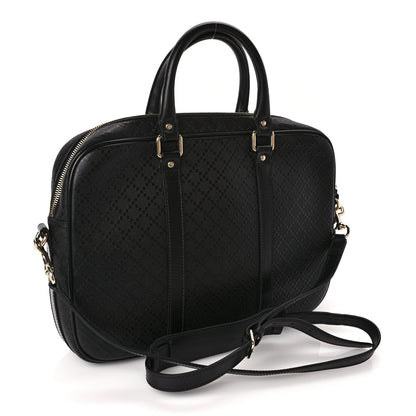 Gucci Diamante Signature Briefcase Black 2 of 9