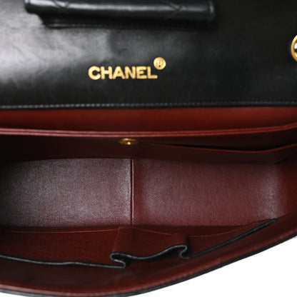 Chanel Lambskin Quilted XL Jumbo Single Flap Black 5 of 10
