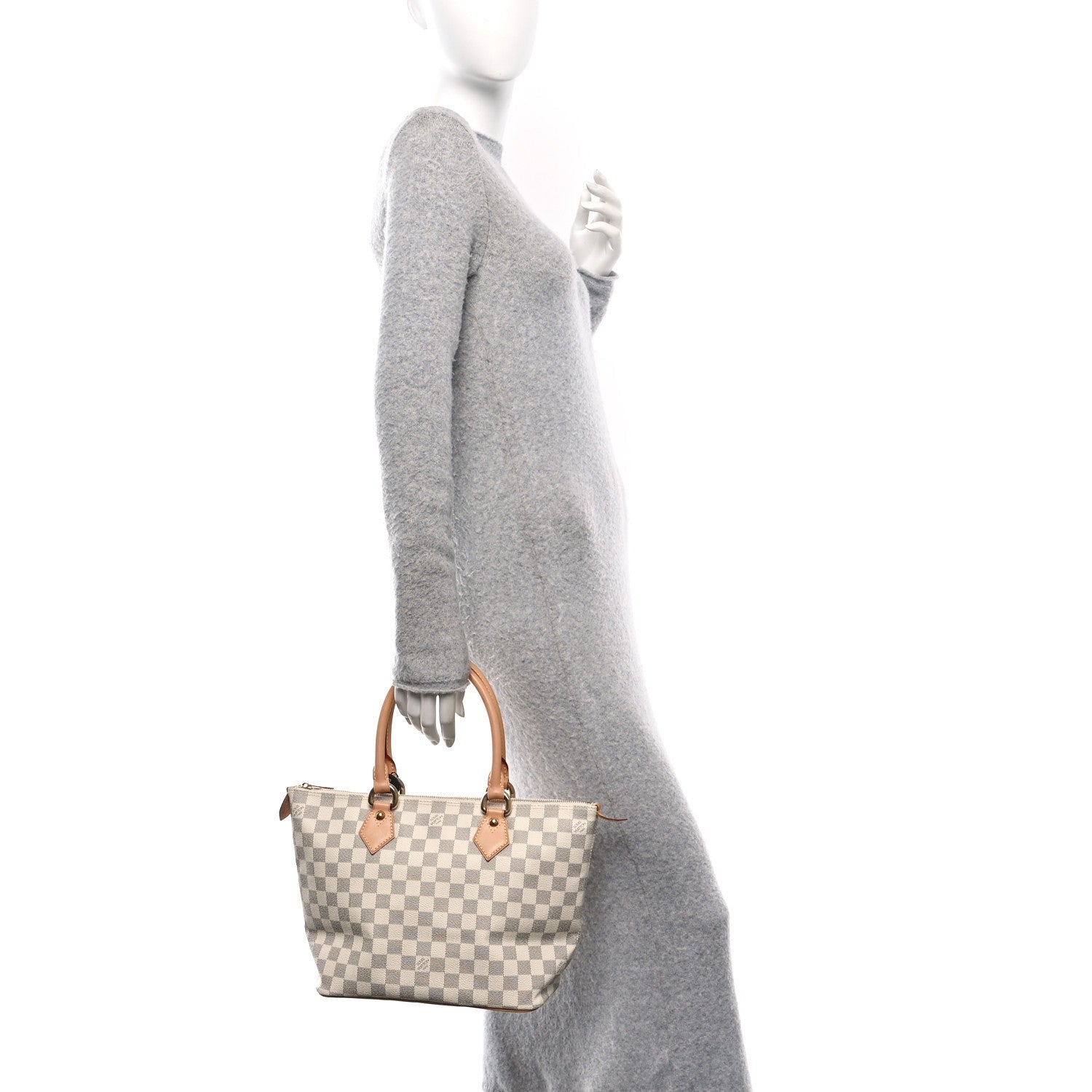 Louis Vuitton Damier Azur Saleya PM 2 of 7
