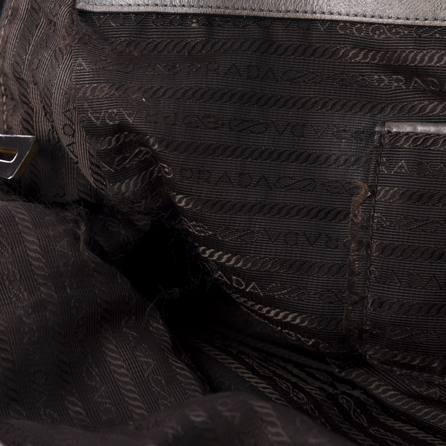 Prada Vitello Shine Bauletto Argilla 13 of 22