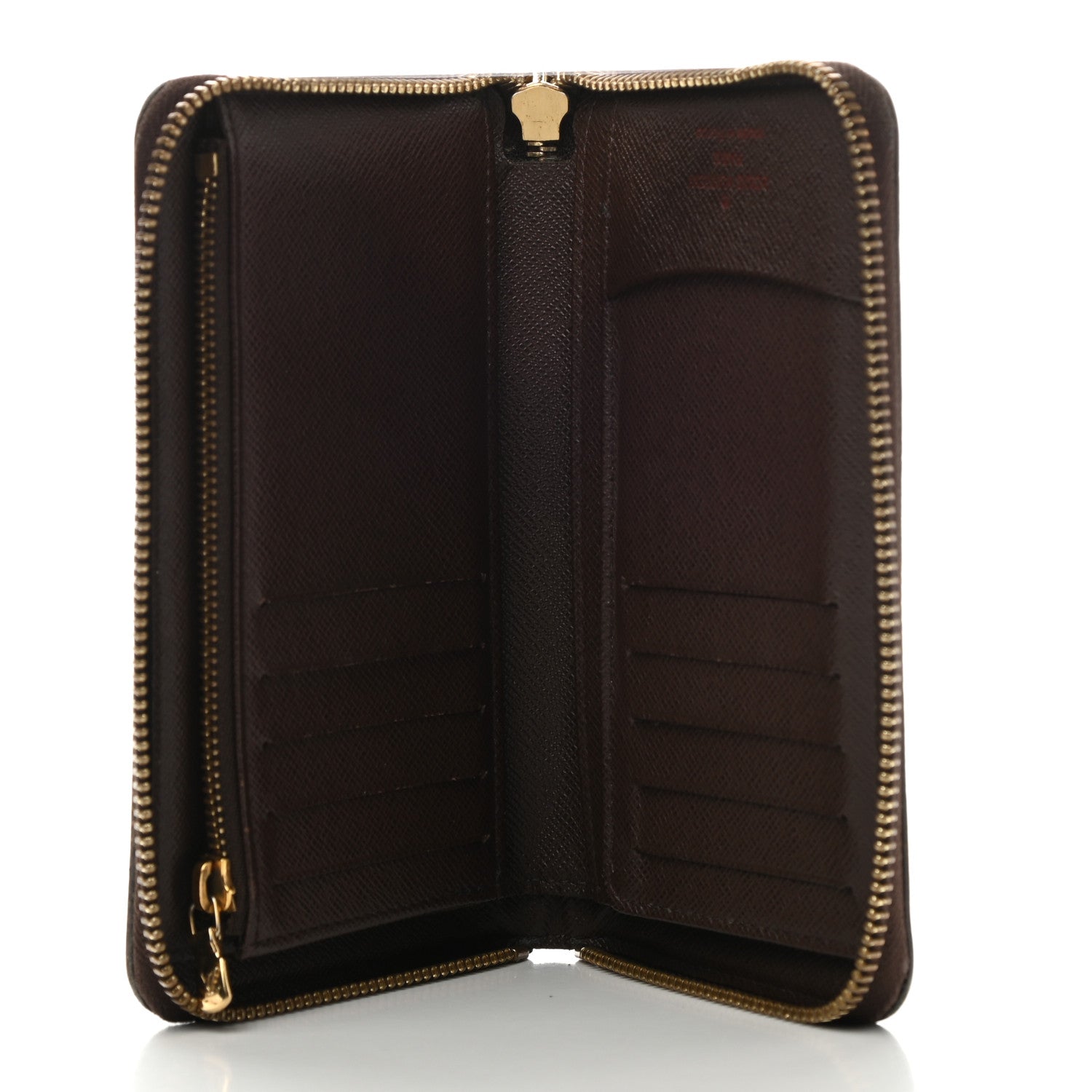 Louis Vuitton Damier Ebene Zippy Compact Wallet 5 of 8