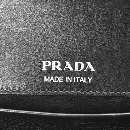 Prada City Calfskin Sidonie Shoulder Bag Black 6 of 7