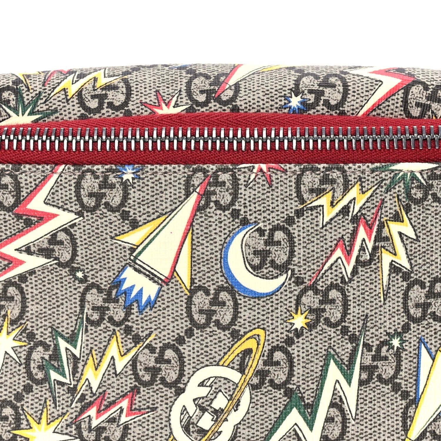 Gucci GG Supreme Monogram Childrens Space Print Belt Bag  Multicolor 6 of 7