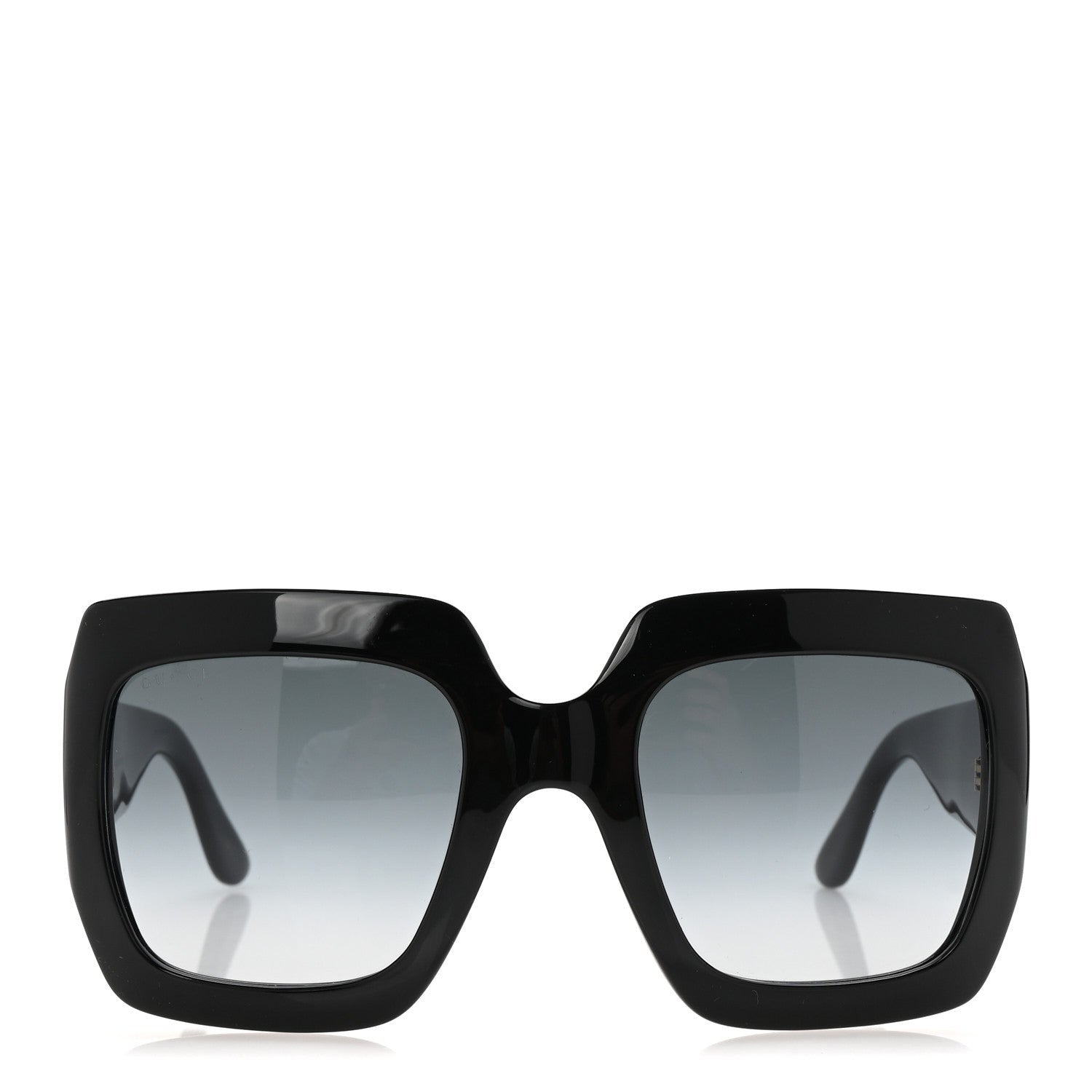 Gucci Acetate Square Frame Sunglasses GG0053S Black 2 of 7