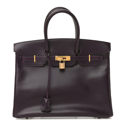 Hermes Box Birkin 35 Raisin 1 of 13
