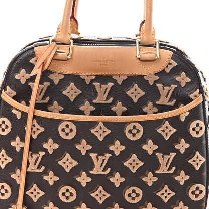 Louis Vuitton Monogram Tuffetage Deauville Cube Caramel 7 of 10