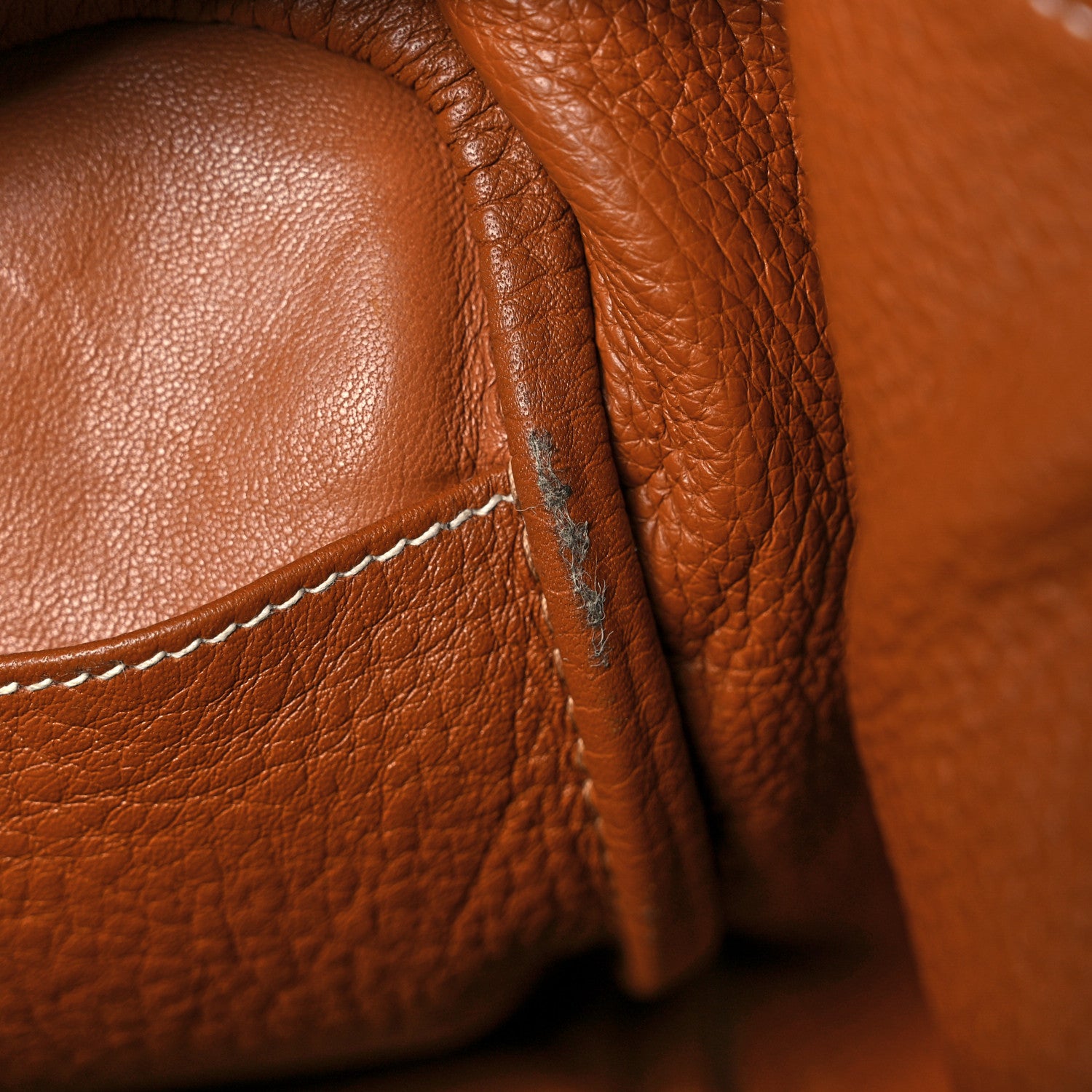 Hermes Taurillon Clemence Lindy 34 Gold 11 of 17