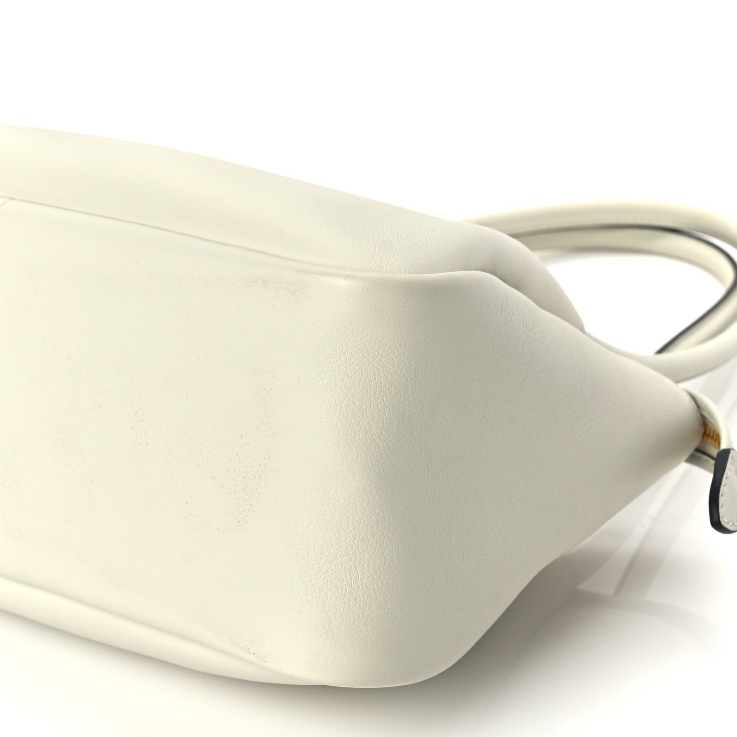 Prada Soft Calfskin Medium Darling Shoulder Bag White 8 of 8
