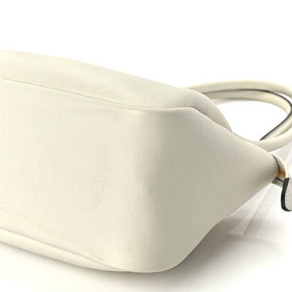 Prada Soft Calfskin Medium Darling Shoulder Bag White 8 of 8