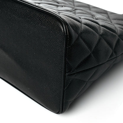 Chanel Caviar Quilted Medallion Tote Black 10 of 11