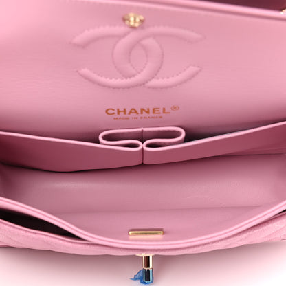 Chanel Caviar Quilted Small Double Flap Pink 4 of 10