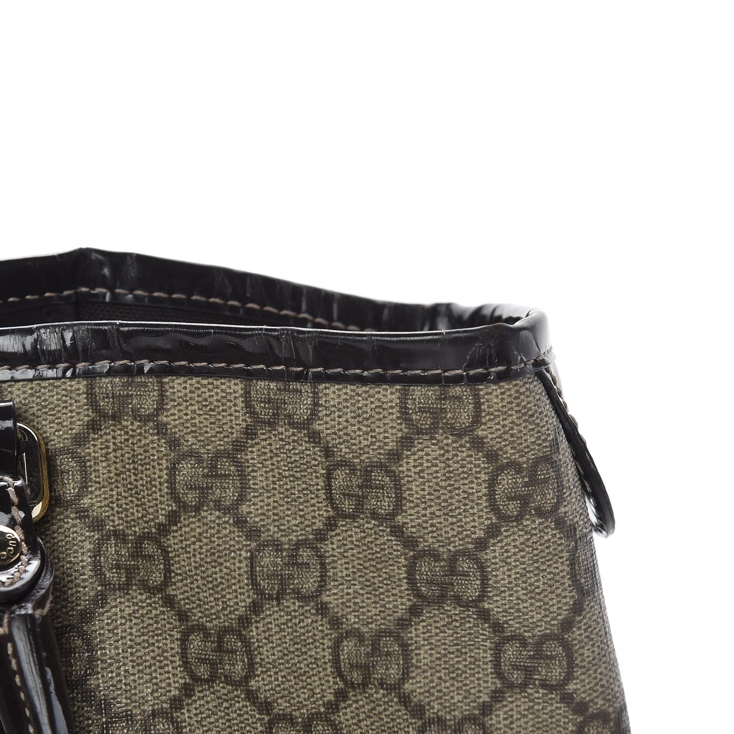 GG Plus Monogram Medium Joy Tote Dark Brown