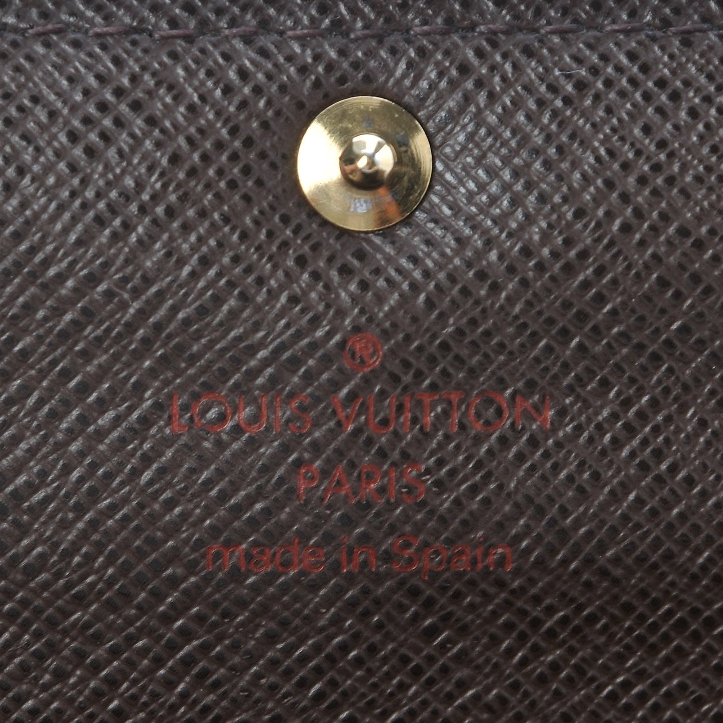 Damier Ebene Sarah Wallet