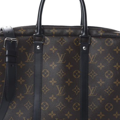 Louis Vuitton Monogram Macassar Porte-Documents Voyage PM 6 of 8