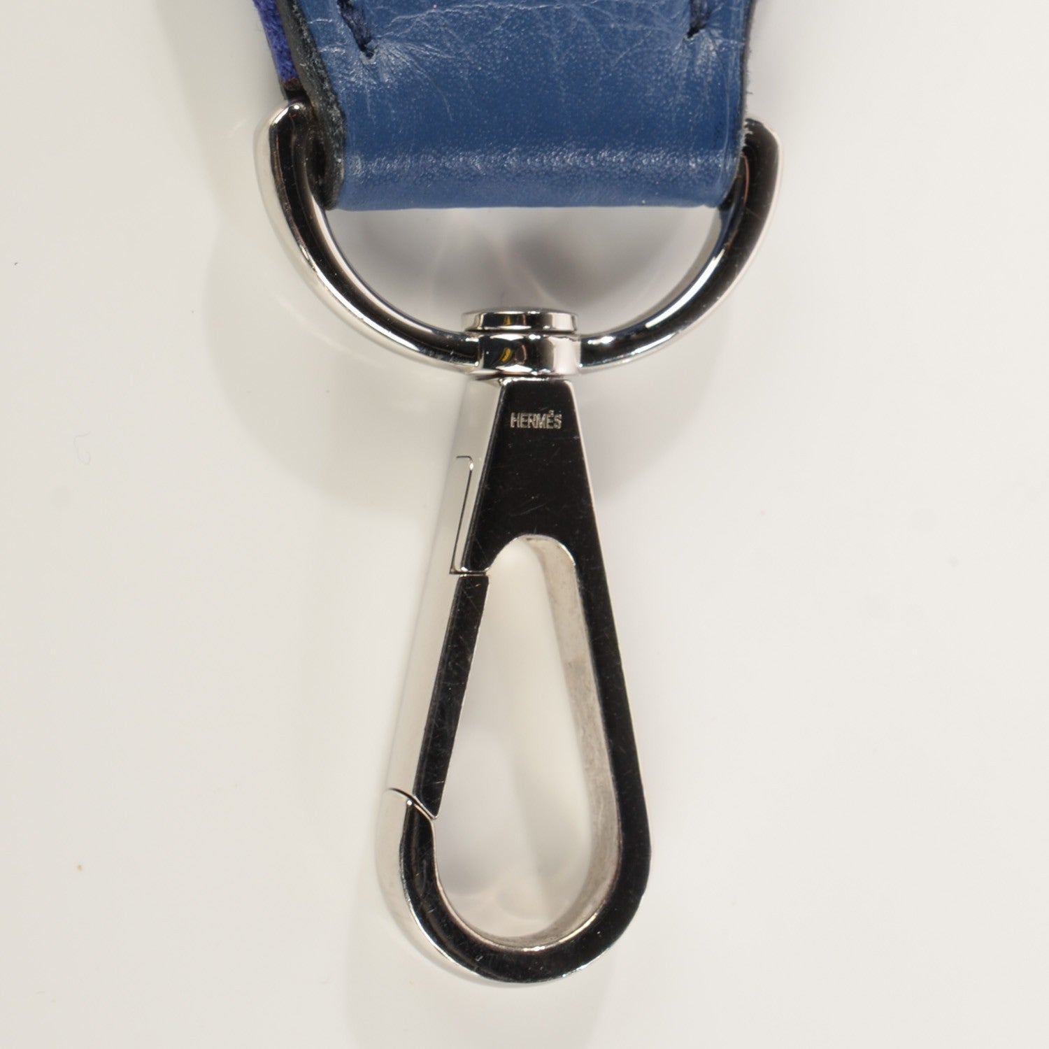 Hermes Taurillon Clemence Evelyne II PM Brighton Bleu 8 of 11