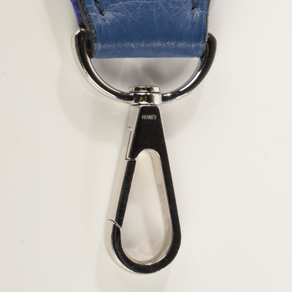 Hermes Taurillon Clemence Evelyne II PM Brighton Bleu 8 of 11