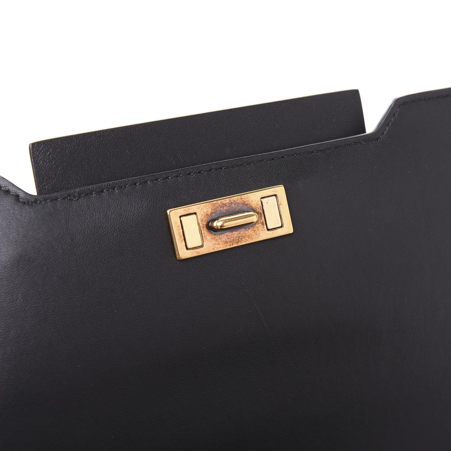 Givenchy Goatskin Infinity Flap Bag Black 6 of 10