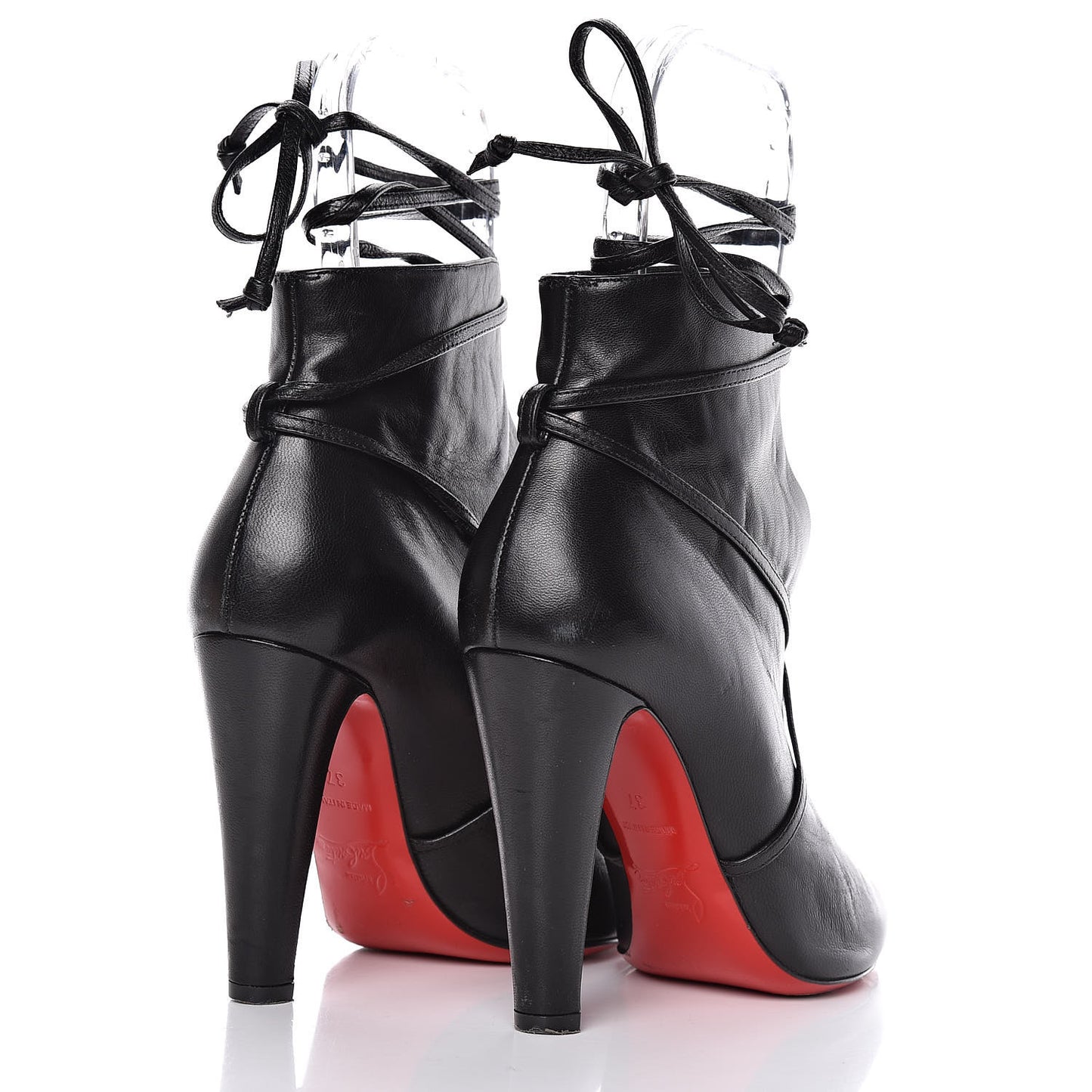 Shiny Nappa S.I.T. Rain 100 Ankle Boots 37 Black