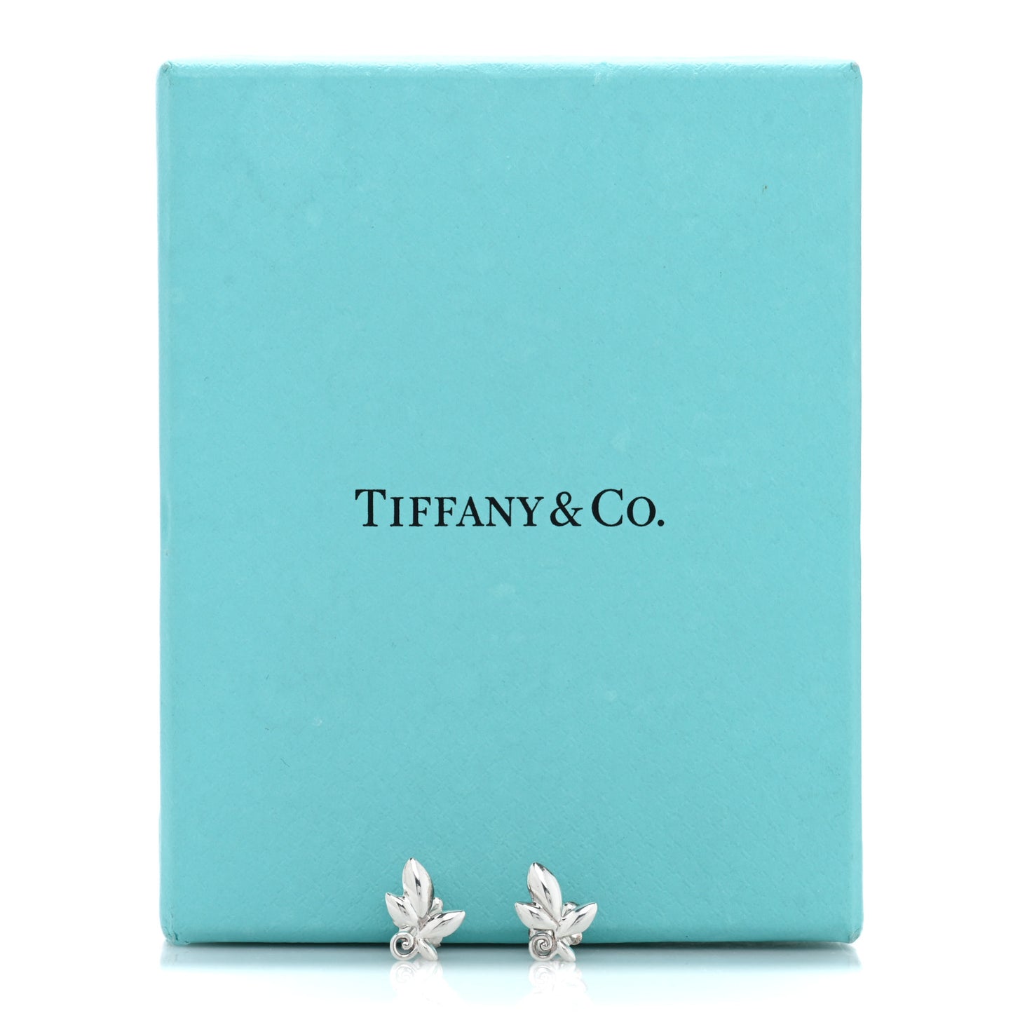 Sterling Silver Paloma Picasso Olive Leaf Earrings