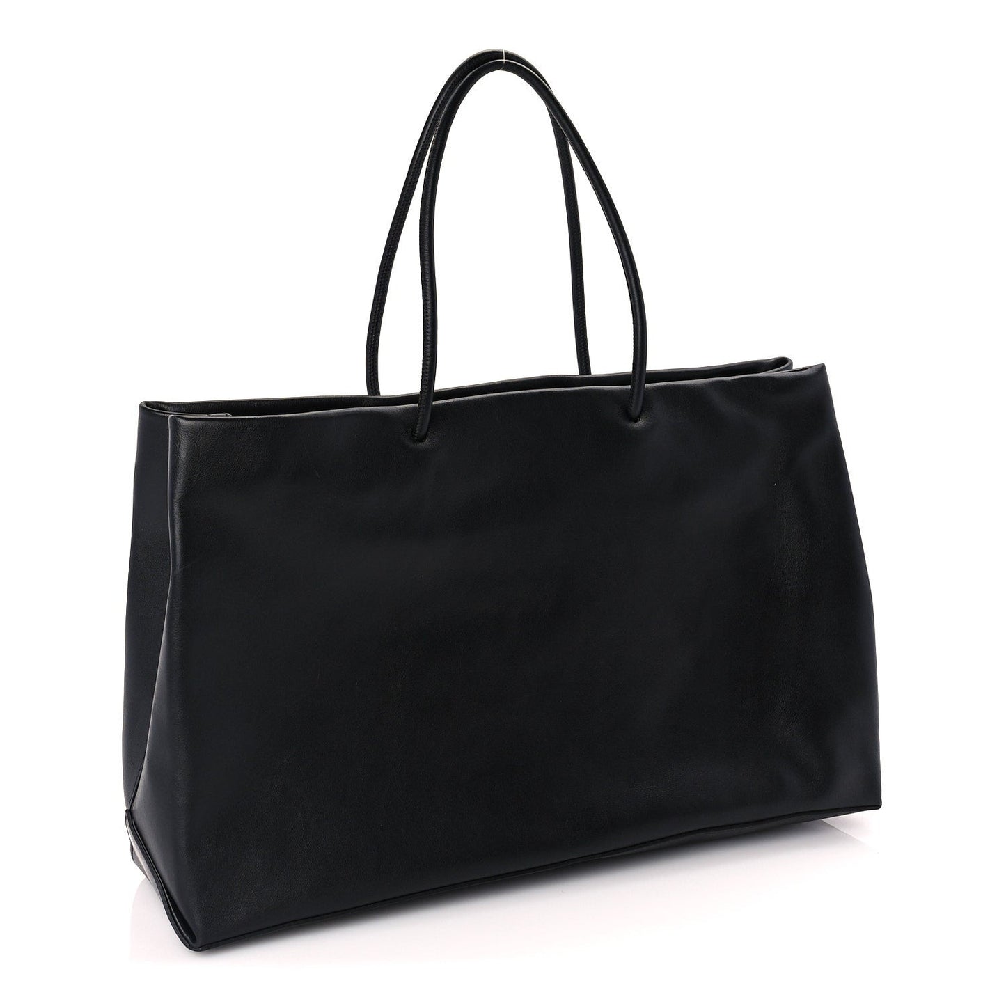 Calfskin Large Essential 31 Rue Cambon Tote Black