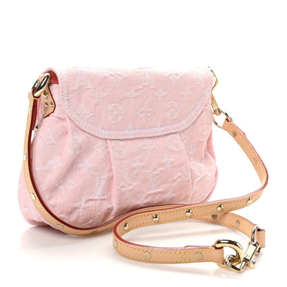 Louis Vuitton Monogram Denim Sunset Washed Pink 3 of 7