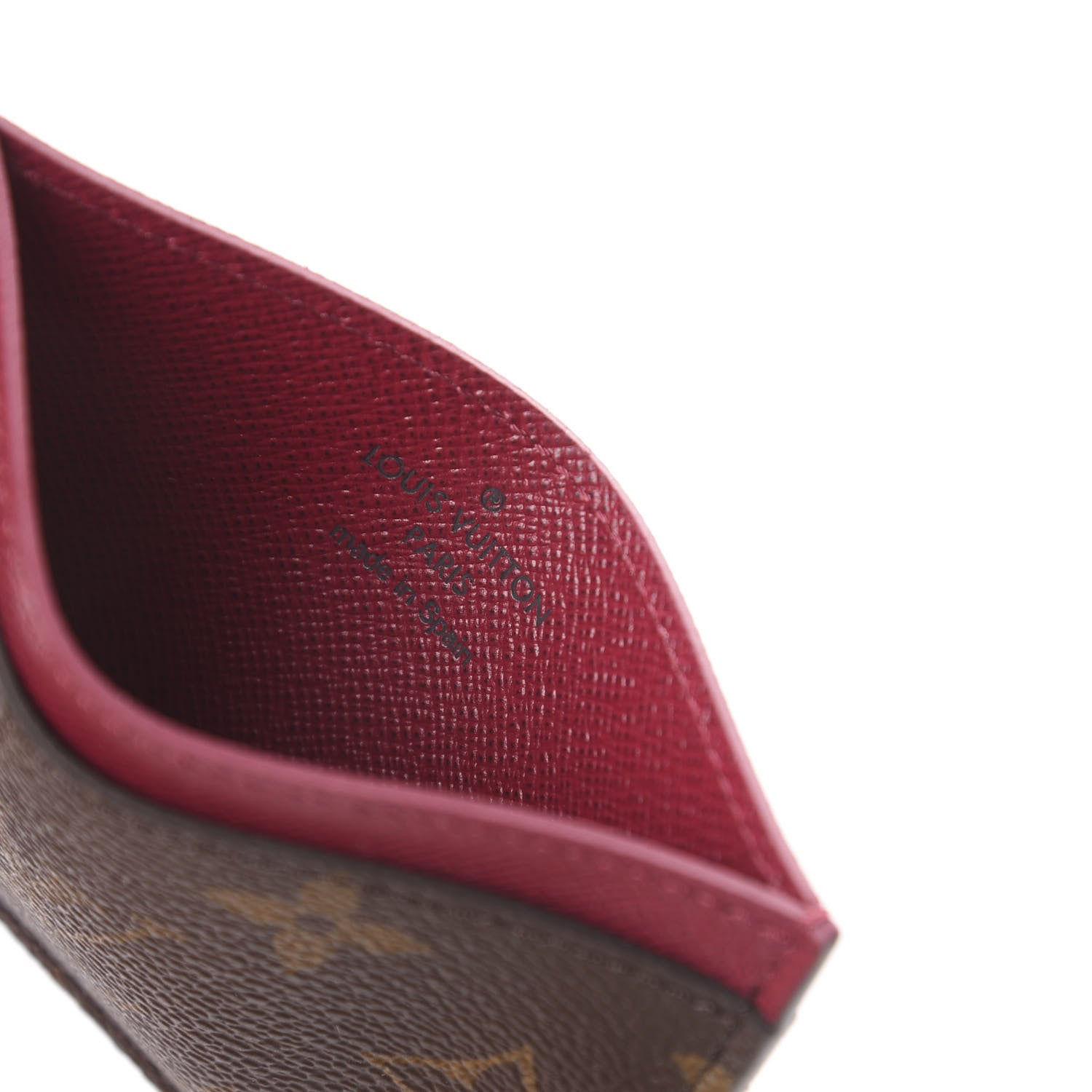 Louis Vuitton Monogram Card Holder Fuchsia 5 of 5