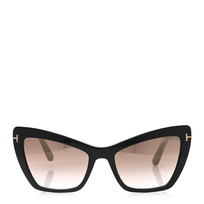 Tom Ford Valesca Cat Eye Sunglasses TF555 Black 2 of 9