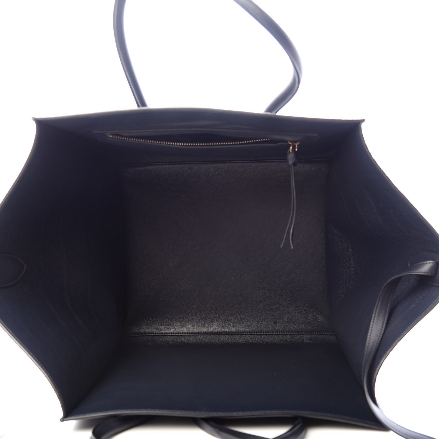 Crocodile Embossed Nubuck Medium Phantom Luggage Navy Blue