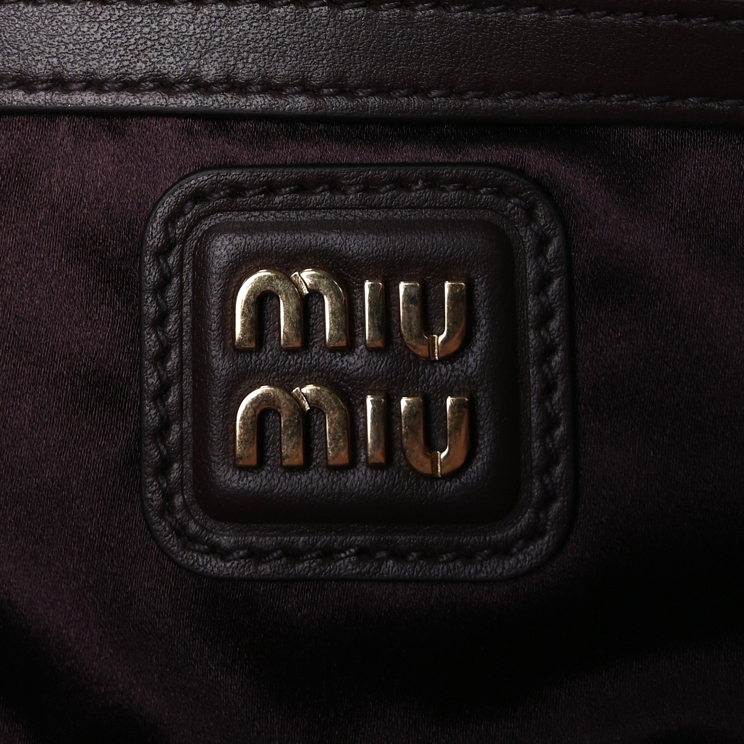 Miu Miu Calfskin Arcadie Top Handle Bag Radica 5 of 8