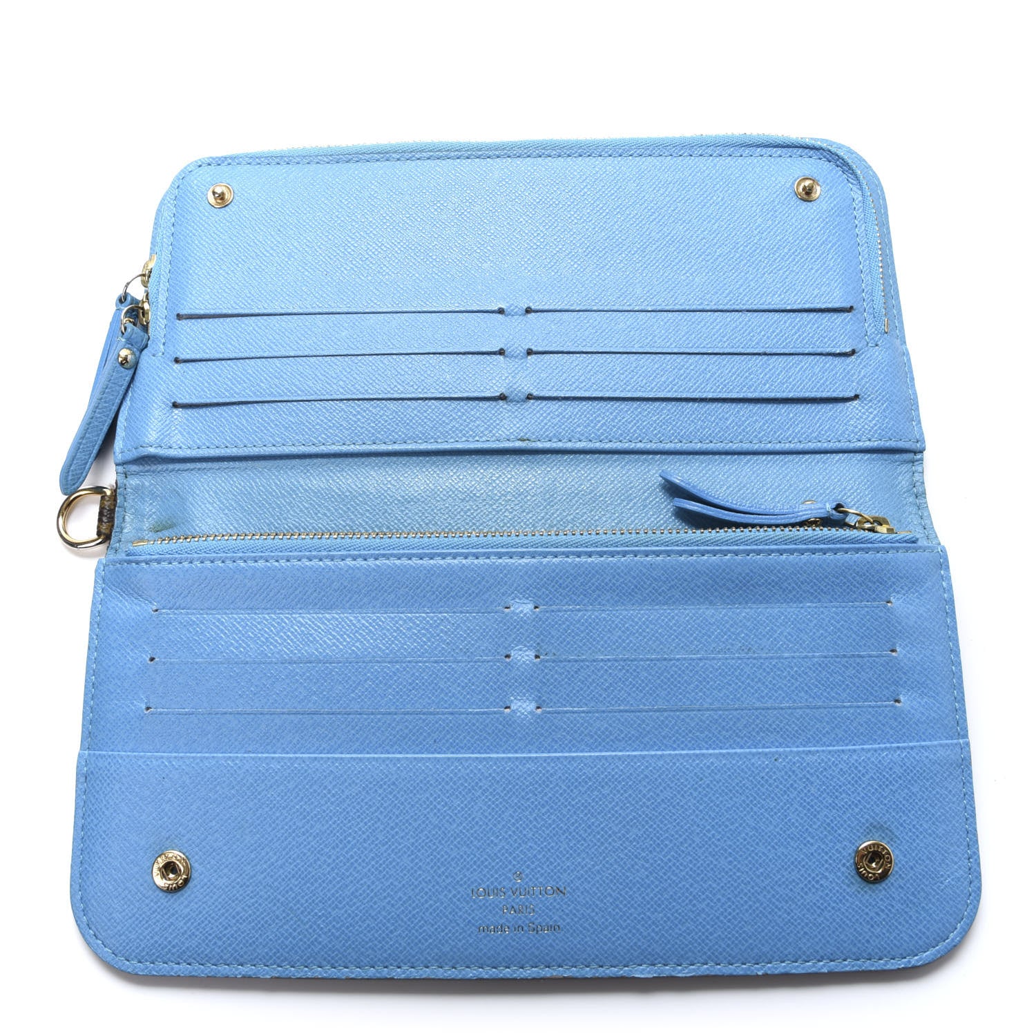 Louis Vuitton Monogram Insolite Wallet Blue 5 of 15