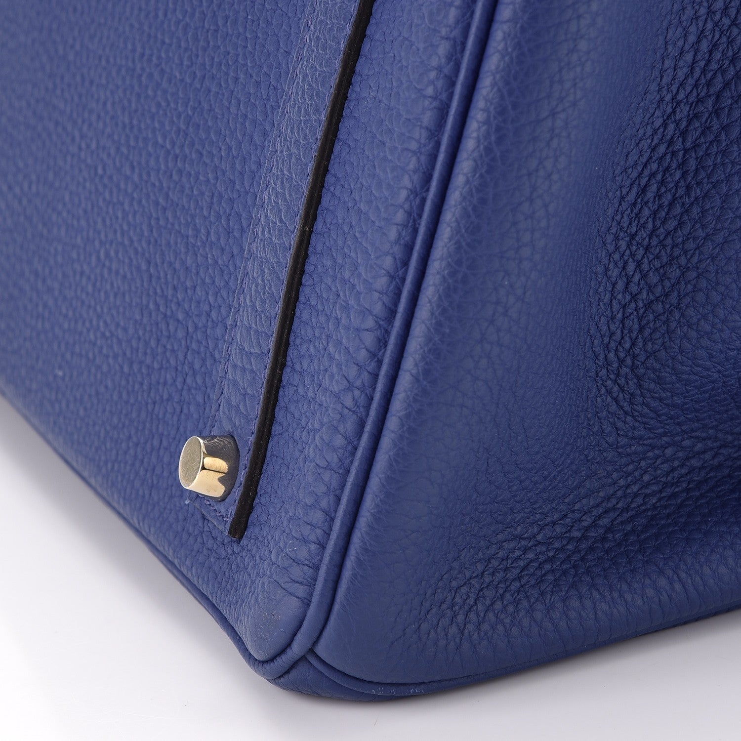 Hermes Togo Birkin 35 Bleu Electrique 40 of 40