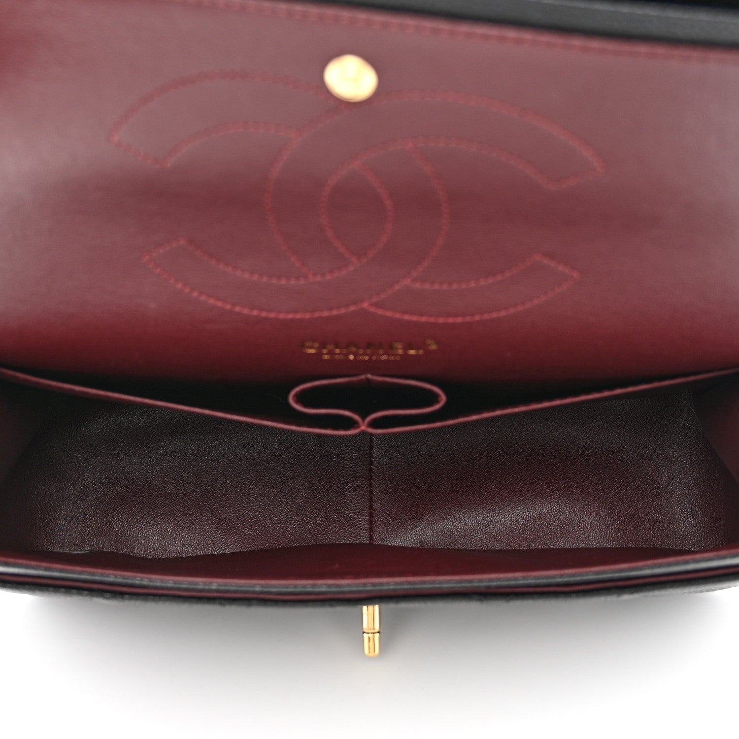 Chanel Caviar Quilted Jumbo Double Flap Black 5 of 12