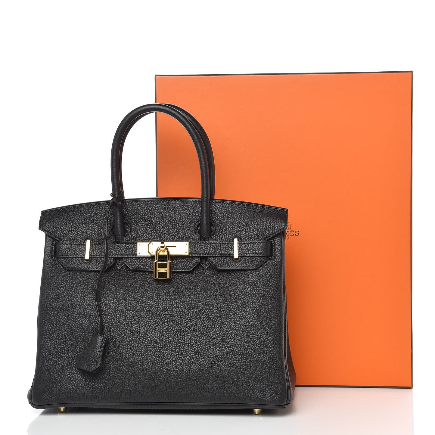 Togo Birkin 30 Black