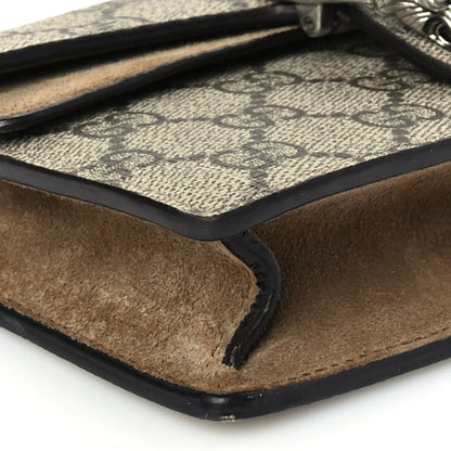 Gucci GG Supreme Monogram Super Mini Dionysus Shoulder Bag Taupe 7 of 8