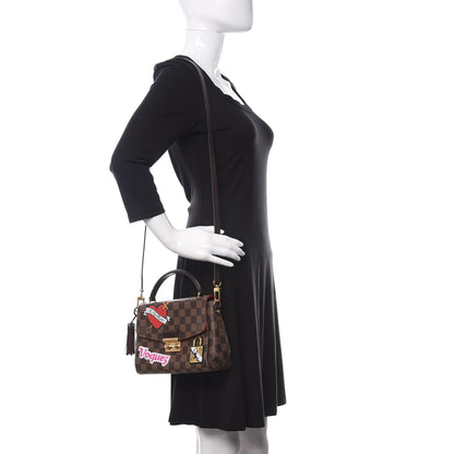 Louis Vuitton Damier Ebene Patches Croisette 2 of 9