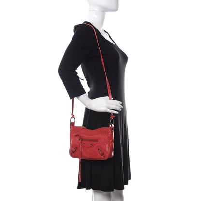 Balenciaga Agneau Classic Hardware Hip Rouge Cardinal 2 of 12