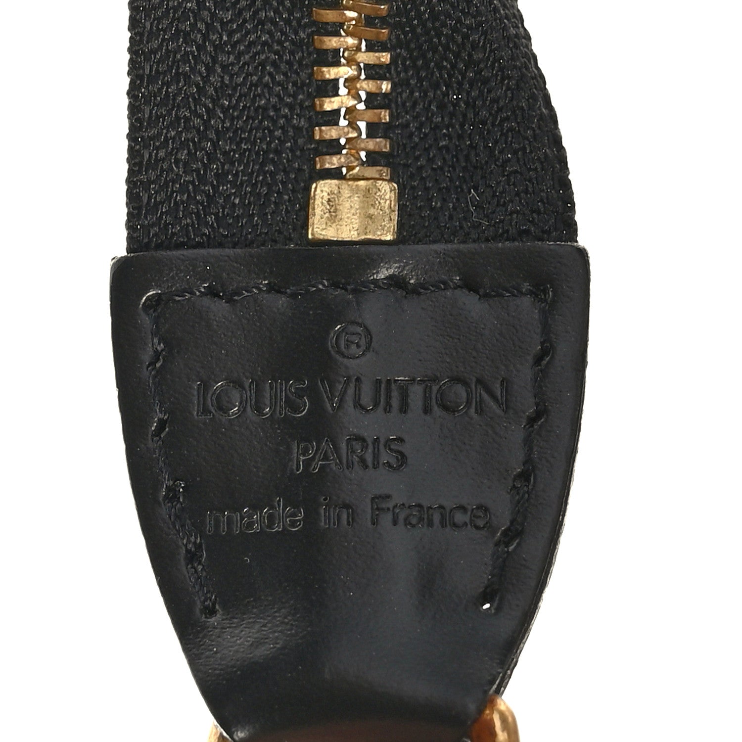 Louis Vuitton Epi Pochette Accessories 24 Black 7 of 9