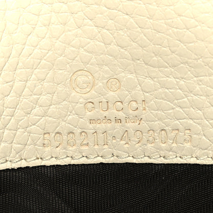 Gucci Pebbled Calfskin Small Soho Disco Shoulder Bag Off White 5 of 8