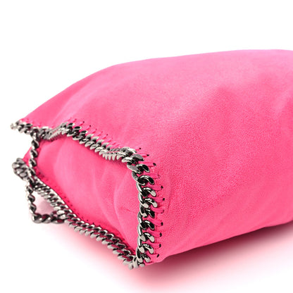 Stella McCartney Shaggy Deer Falabella Fold Over Tote  Hot Pink 8 of 9
