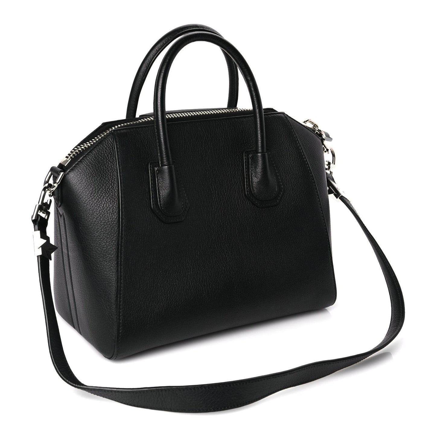 Sugar Goatskin Small Antigona Black