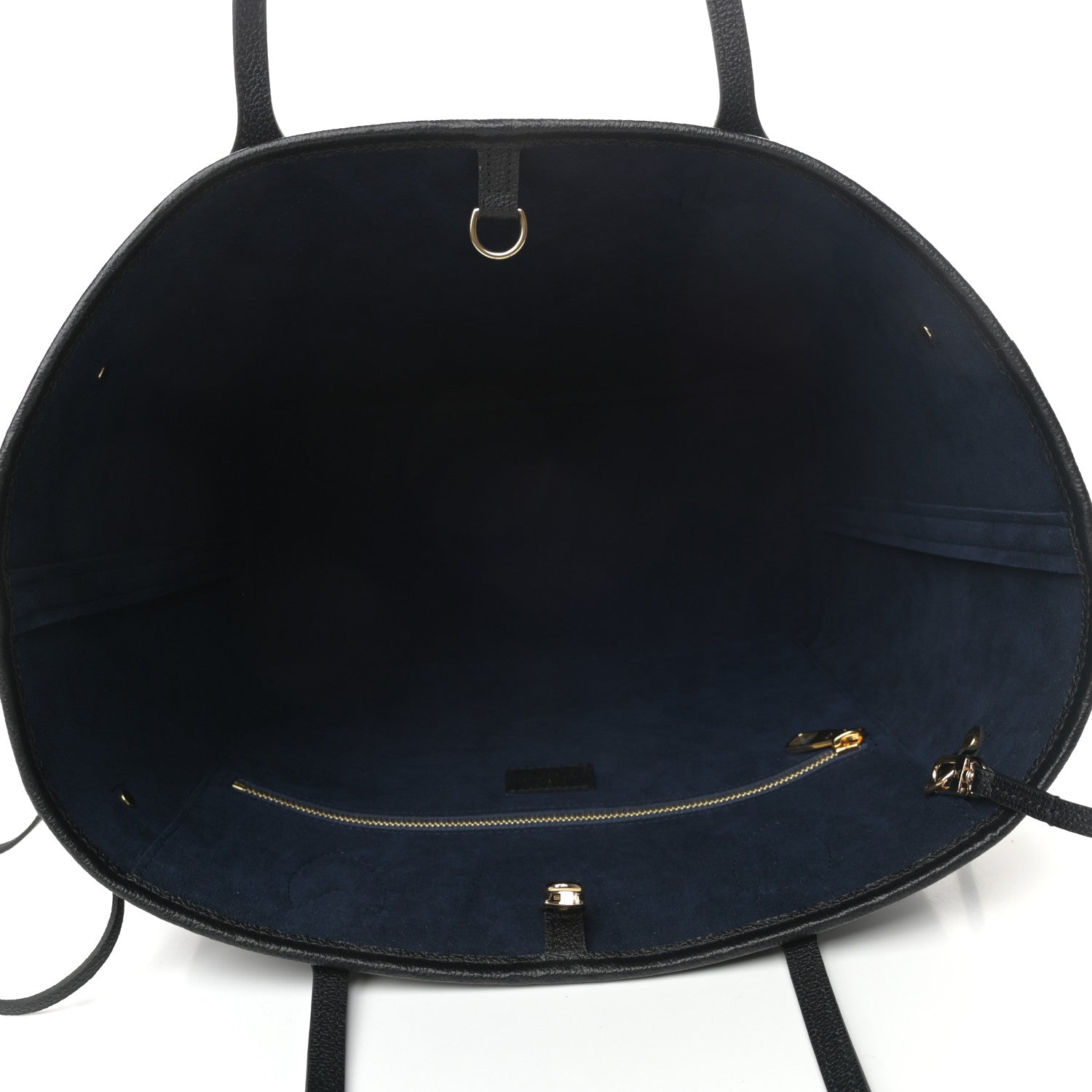 Louis Vuitton Empreinte Monogram Giant Neverfull MM Black 5 of 8