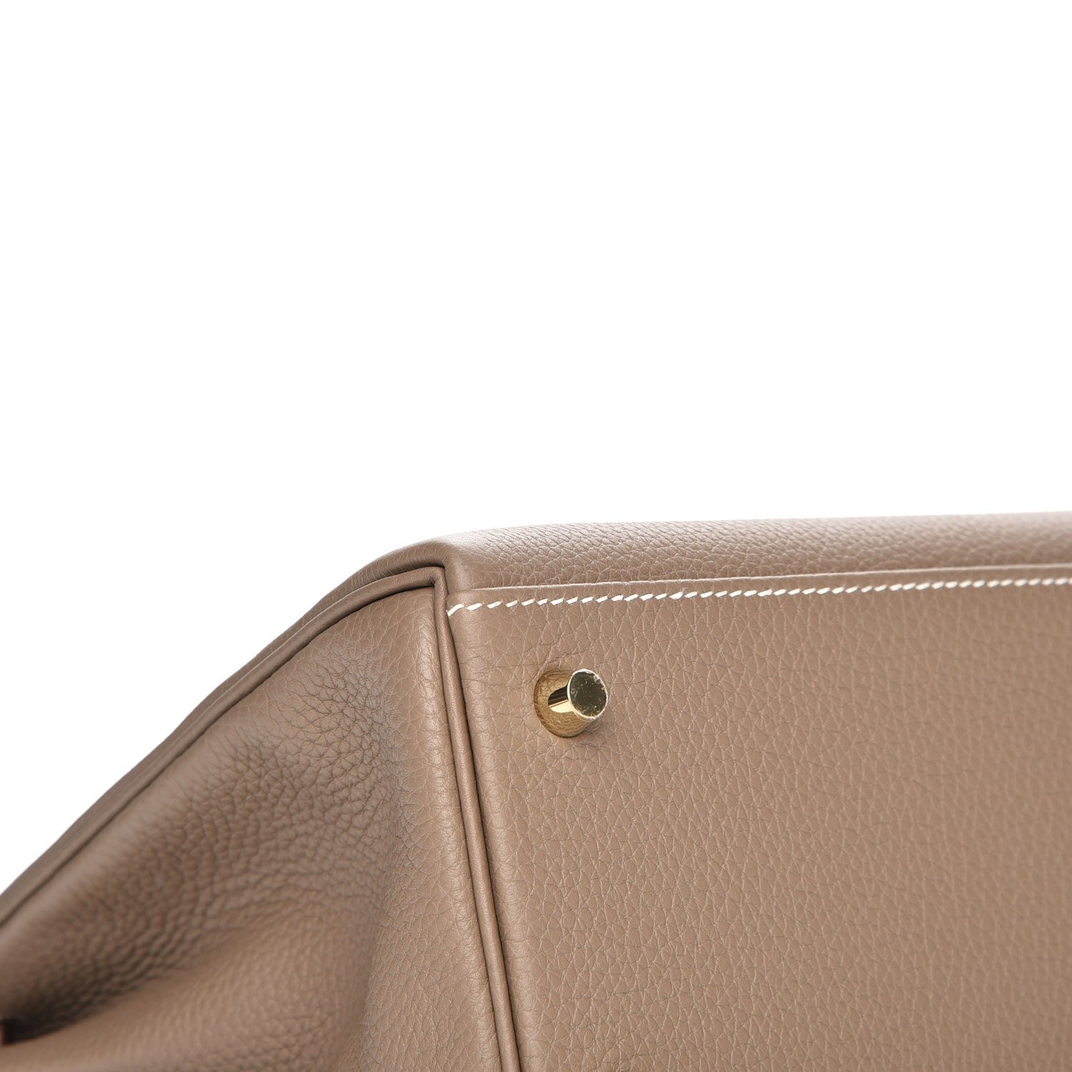 Hermes Togo Kelly Retourne 28 Etoupe 16 of 30