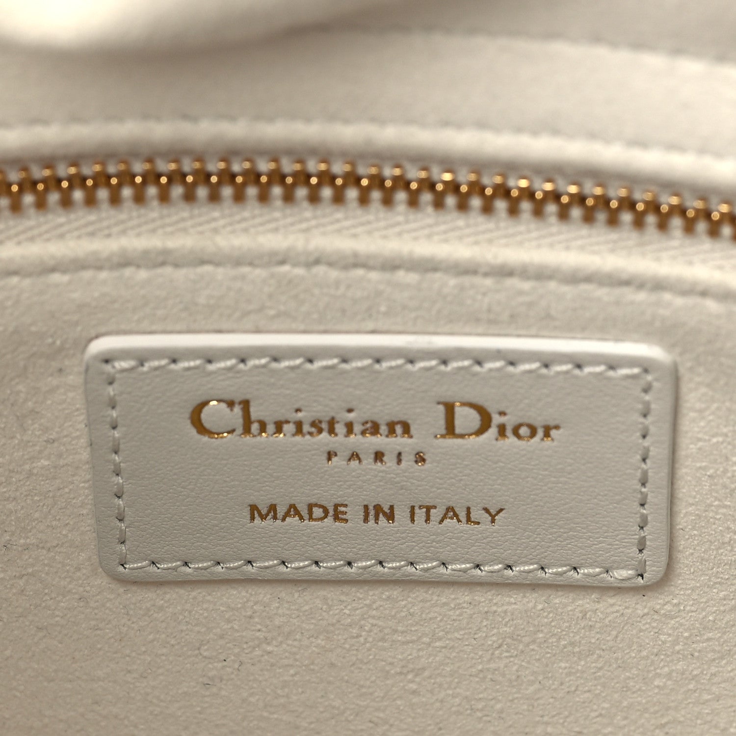 Christian Dior Calfskin Printed Toile De Jouy Small Lady Dior White Multicolor 5 of 8