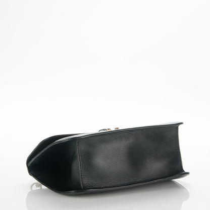 Valentino Garavani Vitello Medium Glam Lock Rockstud Flap Black 4 of 6