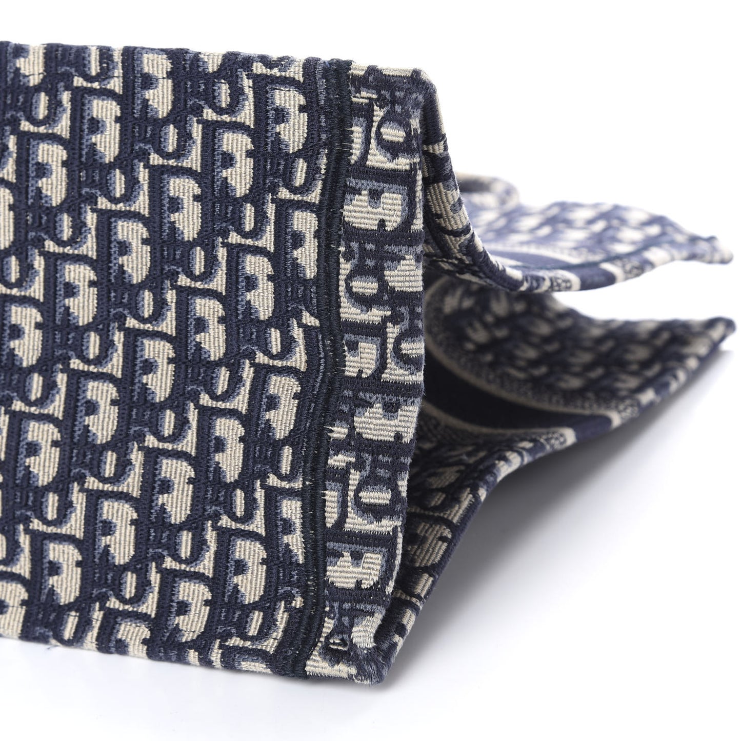 Oblique Book Tote Blue Multicolor