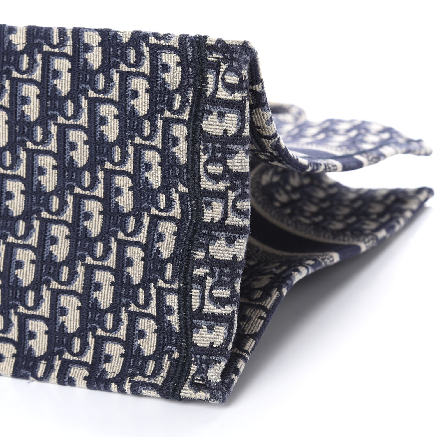 Christian Dior Oblique Book Tote Blue Multicolor 7 of 10